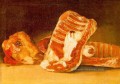 Stillleben mit Schafe Kopf moderner Francisco Goya